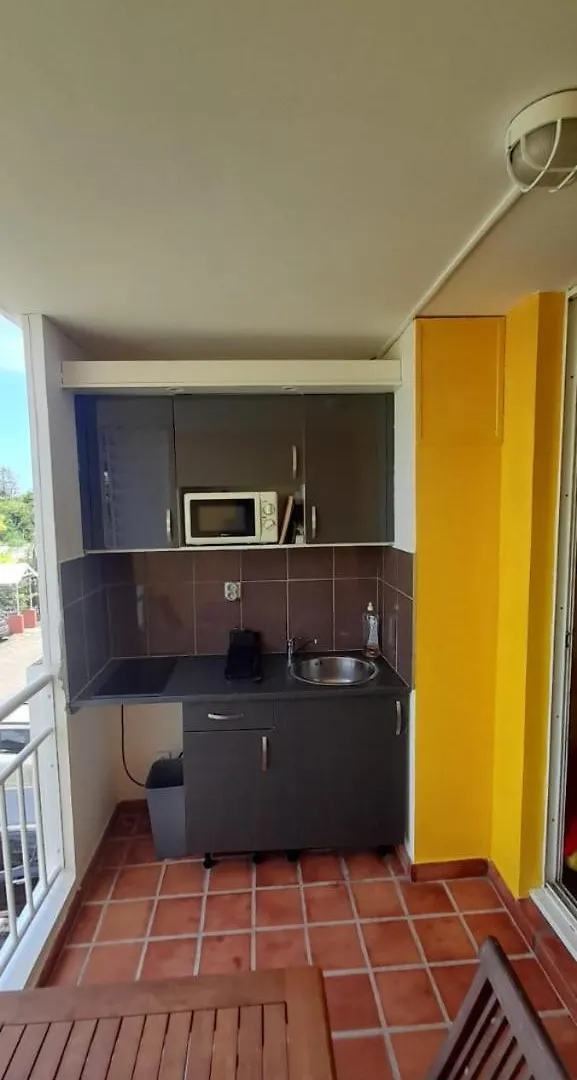 Studio Bleu Emeraude La Trinité 0*,